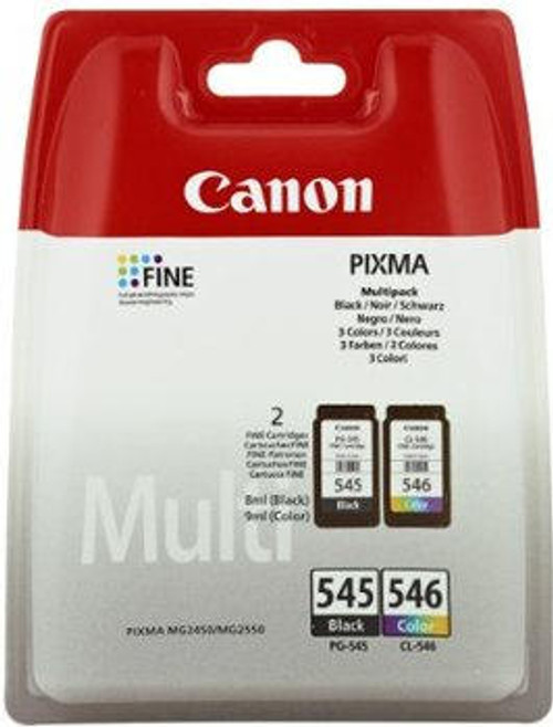 Canon PG-545XL/CL546XL ink cartridge Original Black,Cyan,Yellow,Magenta Multipack 2 pcs