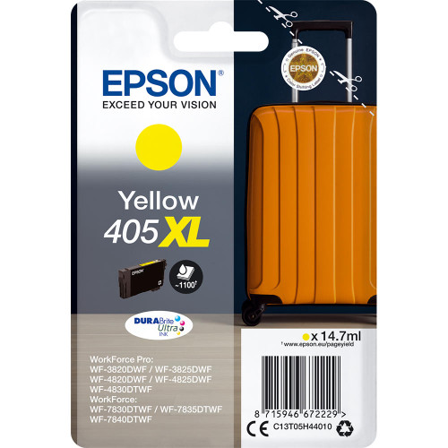 Epson EPSON 405XL DURABRITE YELLOW INKJET SUITCASE