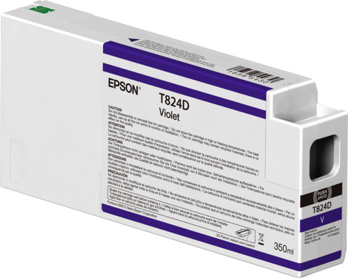 Epson C13T824D00 Violet UltraChrome HDX 350ml Ink Cartridge - main product image