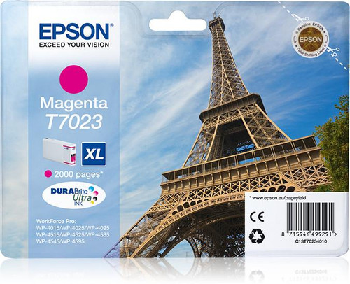  Epson Eiffel Tower XL Magenta 2k Ink Cartridge 