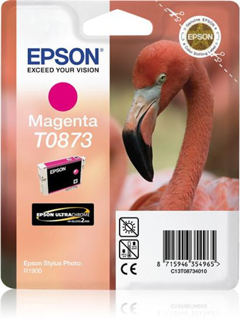  Epson Flamingo Singlepack Magenta T0873 Ultra Gloss High-Gloss 2 