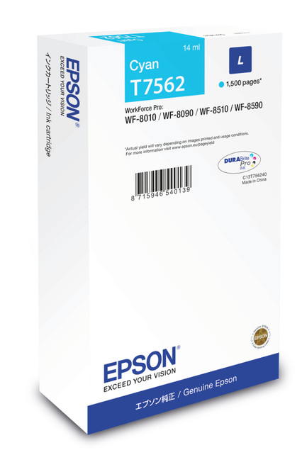 Epson Ink Cartridge L Cyan - main product image