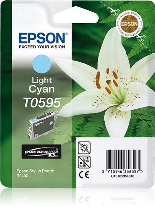  Epson Lily Singlepack Light Cyan T0595 Ultra Chrome K3 