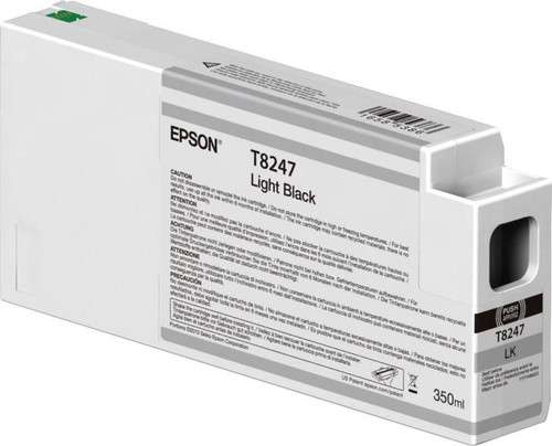  Epson Singlepack Light Black T824700 UltraChrome HDX/HD 350ml 