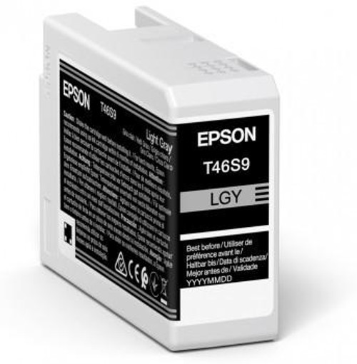  Epson T46S9 Light Grey Pro10 Ink Cartridge 25ml - C13T46S900 