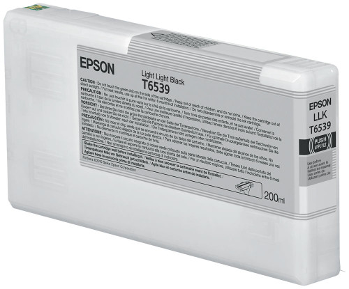 Epson T6539 Light Light Black Ink Cartridge 200ml