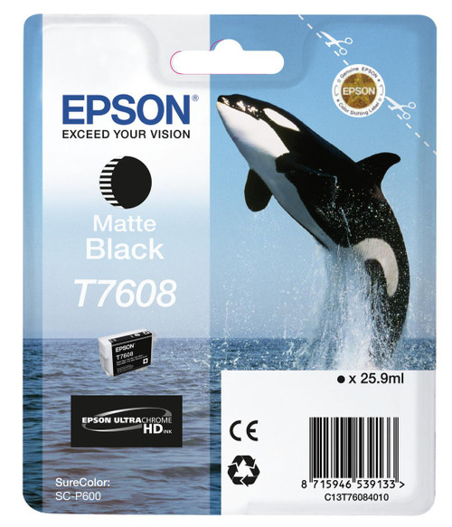  Epson T7608 Matte Black 