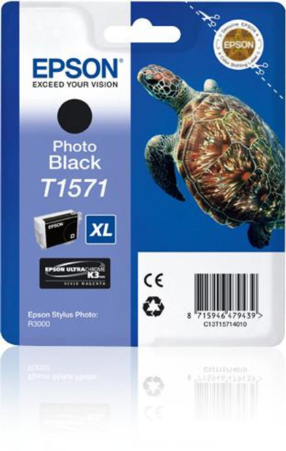  Epson Turtle T1571 Photo Black 
