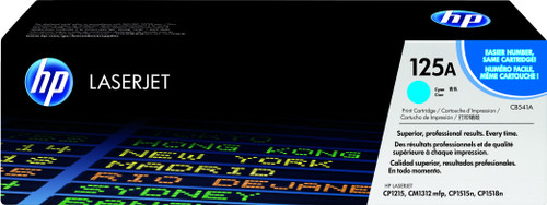 HP 125A Original Cyan Toner Cartridge - main product image