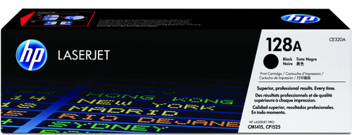 HP 128A Original Black Toner Cartridge - main product image