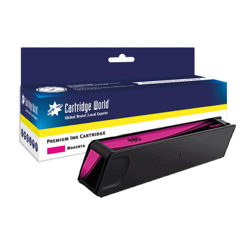 Cartridge World Compatible with HP 980 Magenta Inkjet Cartridge D8J08A
