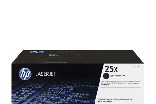 HP 25X Original Black Toner Cartridge (CF325X) - main product image