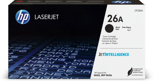 HP 26A Original Black Toner Cartridge - main product image