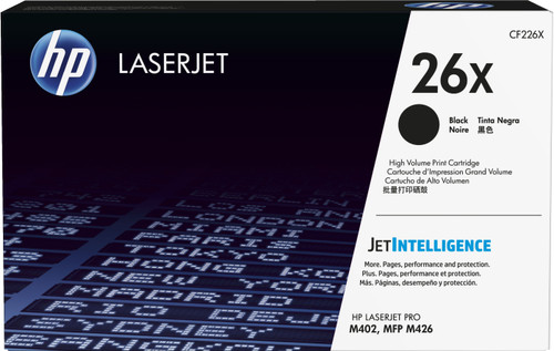 HP 26X Original Black Toner Cartridge (CF226X) - main product image