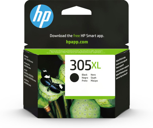 HP 305XL High Yield Original Ink Cartridge Black 3YM62AE - main product image