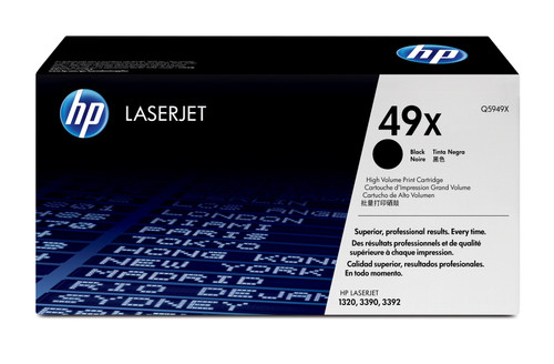 HP 49X Original Black Toner Cartridge - main product image