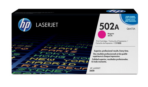 HP 502A Original magenta Toner Cartridge - main product image