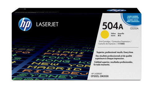 HP 504A Original Yellow Toner Cartridge