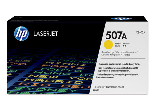 HP 507A Original Yellow Toner Cartridge (CE402A)