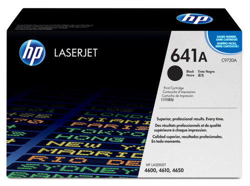 HP 641A Original Black Toner Cartridge - main product image