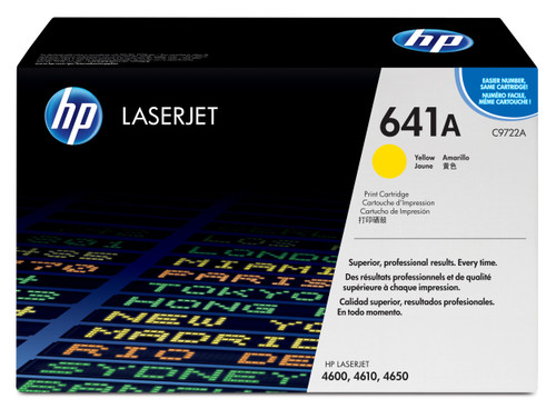 HP 641A Original Yellow Toner Cartridge - main product image