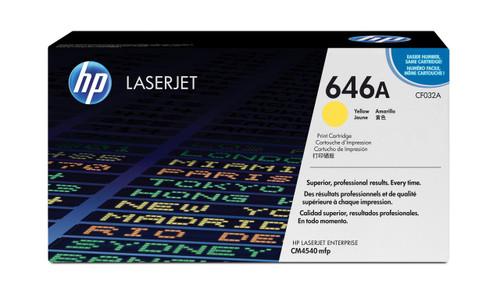  HP 646A Original Yellow Toner Cartridge 