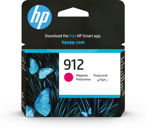 HP 912 Original Magenta Ink Cartridge (3YL78AE) - main product image