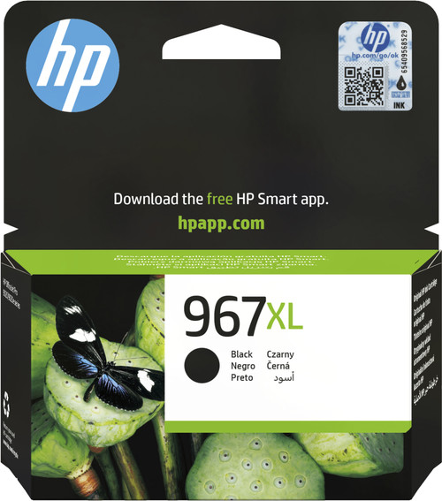 HP 967XL Original HP Ink Cartridge Black (3JA31AE) - main product image