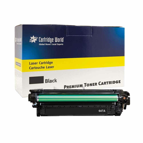 Cartridge World Compatible with HP 647A Black LaserJet Toner Cartridge CE260A