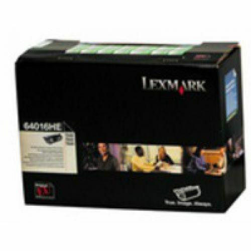 Lexmark 64016HE Original Black Toner Cartridge