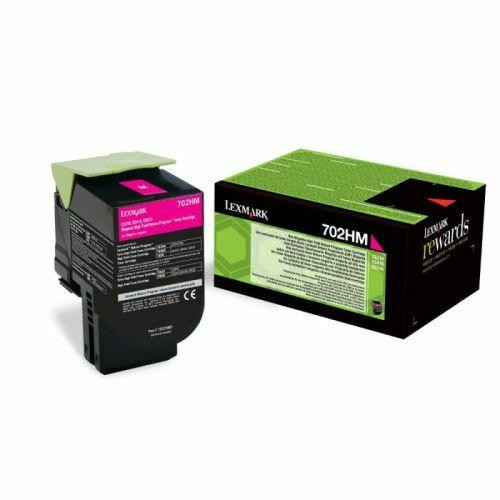 Lexmark 702HM R Original Magenta Toner Cartridge