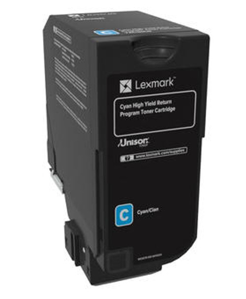 Lexmark 74C2HC0 toner cartridge Original Cyan