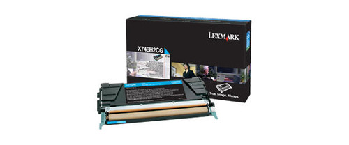 Lexmark X748H2CG toner cartridge Original Cyan