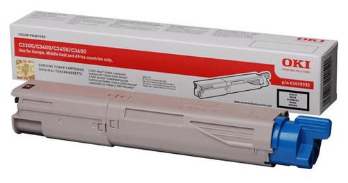 Oki OKI 43459332 toner cartridge Original Black