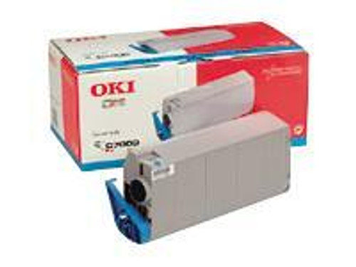 OKI C7100/C7300/C7500 CYAAN Original Cyan Toner Cartridge