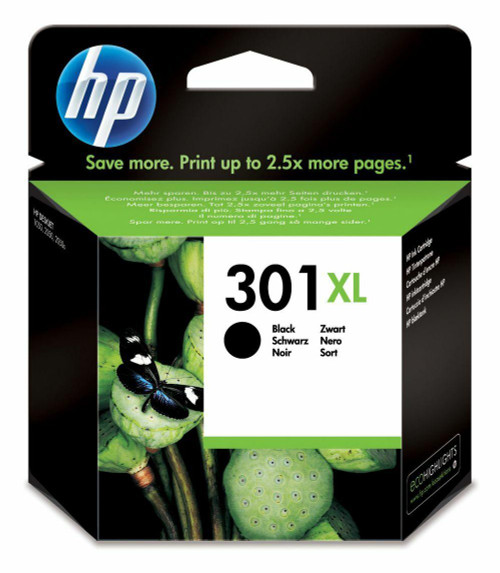 HP Original HP 301XL Black Ink Cartridge CH563EE