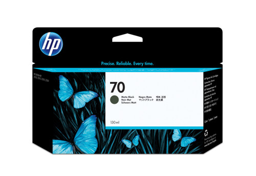 Original HP 70 Matte Black Ink Cartridge (C9448A) - main product image