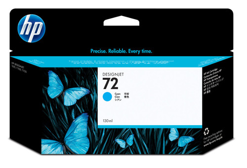 HP Original HP 72 Cyan Ink Cartridge C9371A