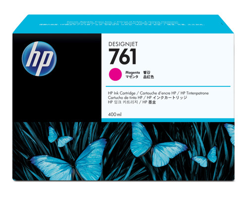 Original HP 761 Magenta Ink Cartridge (CM993A) - main product image