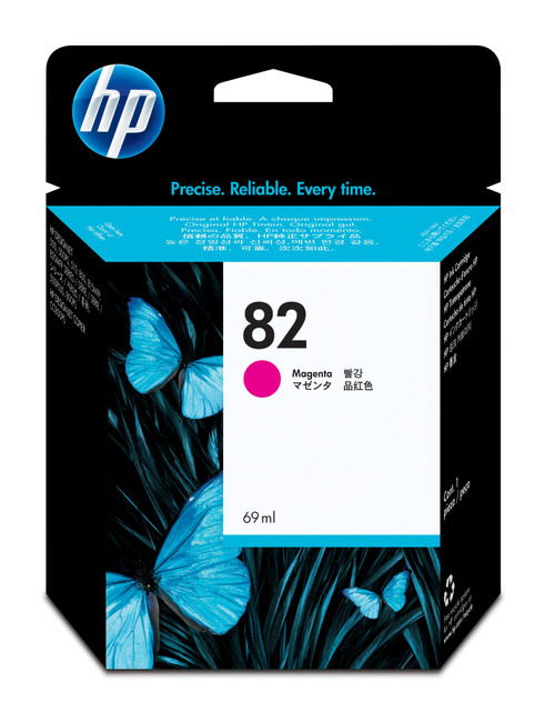 Original HP 82 Magenta Ink Cartridge (C4912A) - main product image