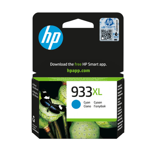 Original HP 933XL Cyan Ink Cartridge (CN054AE) - main product image
