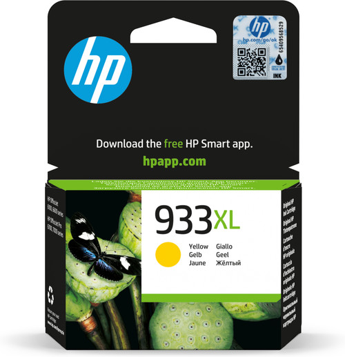 Original HP 933XL Yellow Ink Cartridge (CN056AE) - main product image