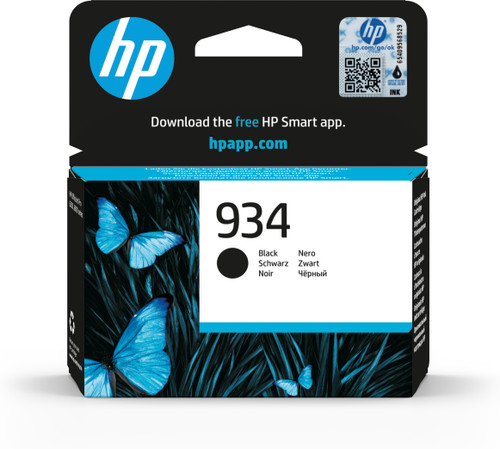Original HP 934 Black Ink Cartridge (C2P19AE) - main product image