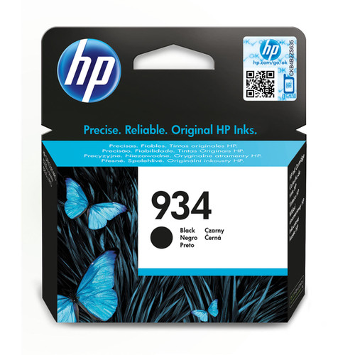 HP Original HP 934 Black Ink Cartridge C2P19AE