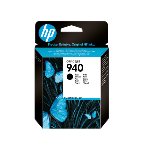 Original HP 940 Black Ink Cartridge (C4902AE) - main product image