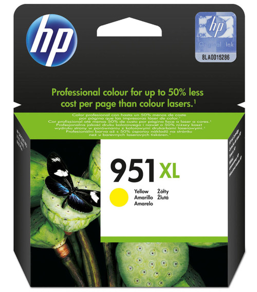 HP Original HP 951XL Photo yellow Ink Cartridge CN048AE