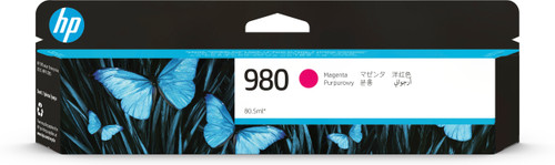 Original HP 980 Magenta Ink Cartridge (D8J08A) - main product image