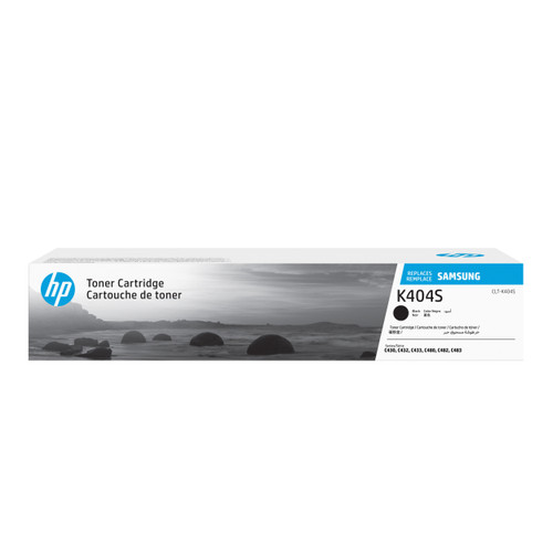 Samsung CLTK404S Black Toner Cartridge 1K pages - SU100A - main product image