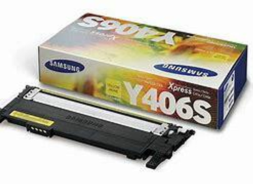 Samsung CLTY406S Yellow Toner Cartridge 1K pages - SU462A
