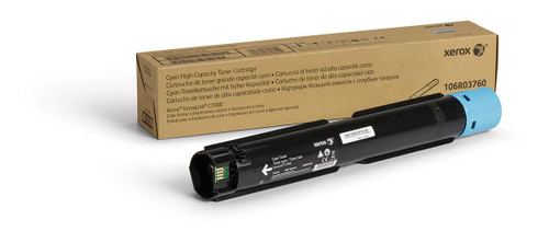  Xerox Cyan High Capacity Toner Cartridge 10.1k pages for VCL7000 - 106R03760 